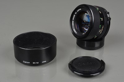 Lot 53 - A Canon FD 50mm f/1.4 Lens
