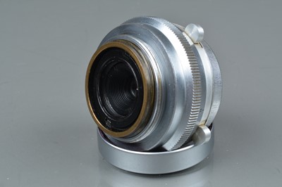 Lot 75 - A Steinheil Munchen 35mm f/4.5 VL Orthostigmat Lens