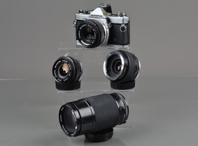 Lot 158 - An Olympus OM-1n MD SLR Camera