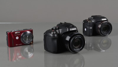 Lot 162 - Three Panasonic Lumix Cameras