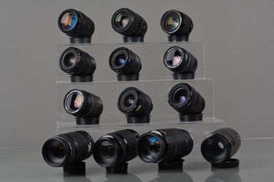 Lot 172 - A Group of Canon EF Lenses