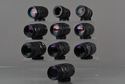 Lot 175 - A Group of Tamron Canon EF Mount Lenses
