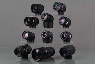 Lot 177 - A Group of Auto Focus Lenses