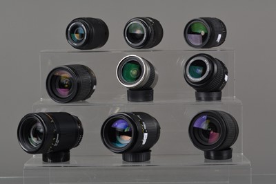 Lot 178 - A Group of Nikon AF Lenses