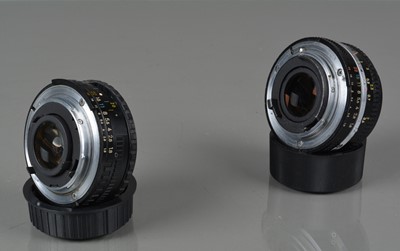 Lot 183 - Two Nikon 50mm Lenses
