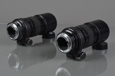 Lot 186 - Two Nikon Nikkor 300mm f/4.5 Ai Lenses