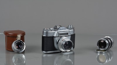 Lot 203 - A Voigtländer Bessamatic SLR camera