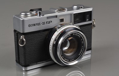 Lot 208 - An Olympus 35 SP Rangefinder Camera
