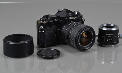Lot 228 - A Nikon FM SLR Camera