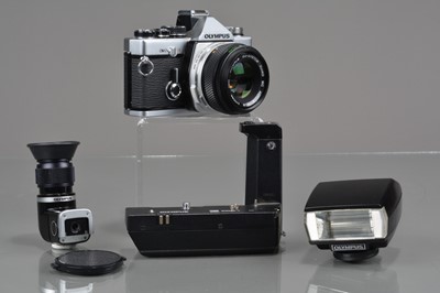 Lot 231 - An Olympus OM-2n MD SLR Camera