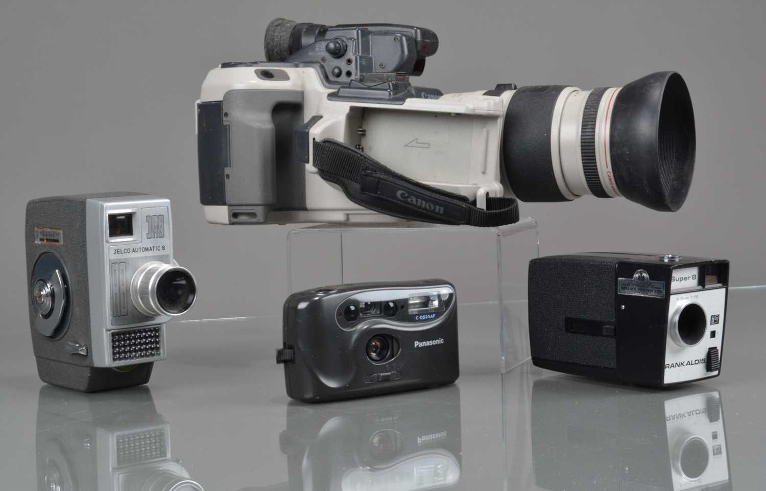 Lot 236 - A Canon Canovision EX1 Hi 8 Video Camera & Recorder