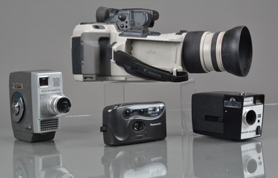 Lot 236 - A Canon Canovision EX1 Hi 8 Video Camera & Recorder