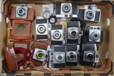 Lot 243 - A Tray of Kodak Cameras
