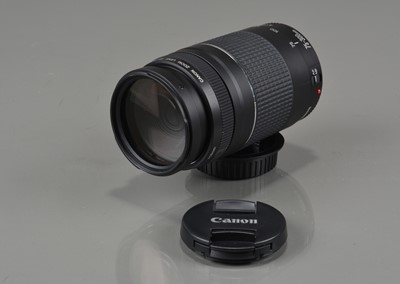 Lot 253 - A Canon EF 75-300mm f/4-5.6 III Lens