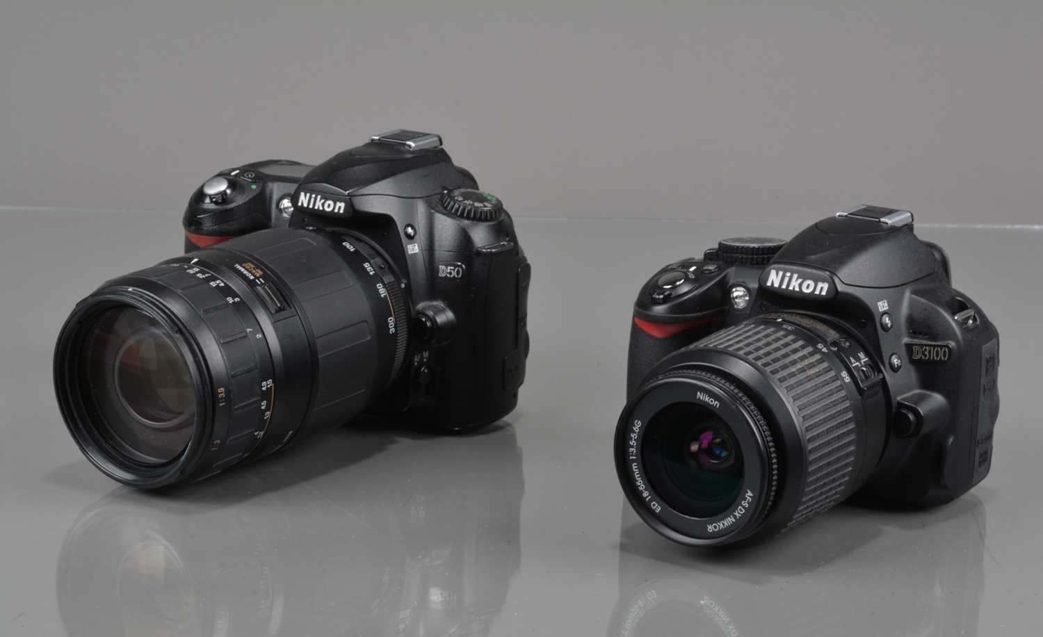 Lot 258 - Two Nikon DSLR Cameras