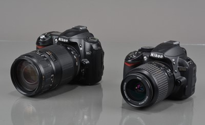 Lot 258 - Two Nikon DSLR Cameras