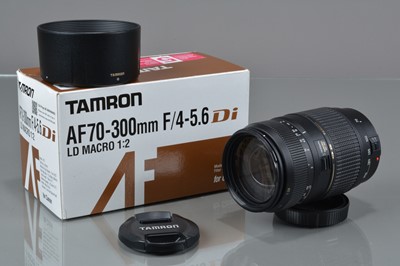 Lot 271 - A Tamron AF 70-300mm f/4-5.6 Di LD Macro 1:2 Lens