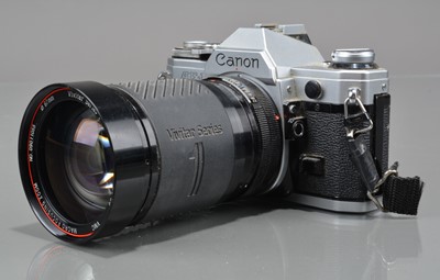 Lot 284 - A Canon AE-1 SLR Camera