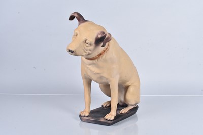 Lot 6 - A resin figure of the HMV Nipper Dog