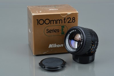 Lot 292 - A Nikon Series E 100mm f/2.8 Lens