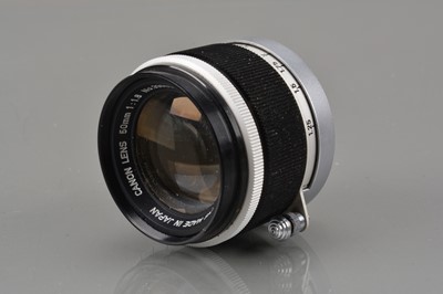 Lot 294 - A Canon 50mm f/1.8 L39 Mount Lens