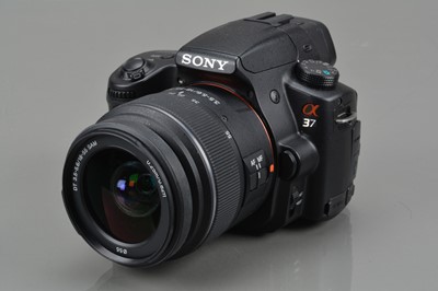 Lot 311 - A Sony Alpha a37 DSLR Camera