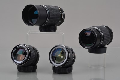 Lot 314 - A Group of Pentax Lenses