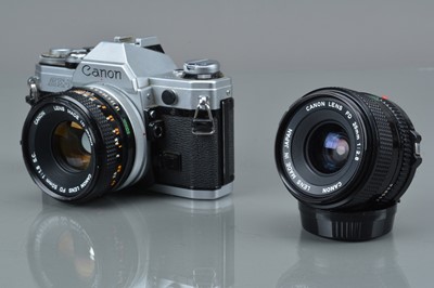 Lot 339 - A Canon AE-1 SLR Camera