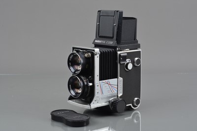 Lot 354 - A Mamiya C220 Professional TLR Camera