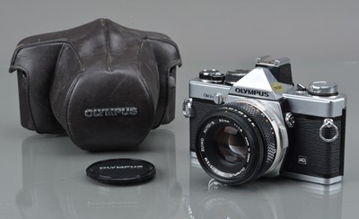 Lot 365 - An Olympus OM-2n MD SLR Camera