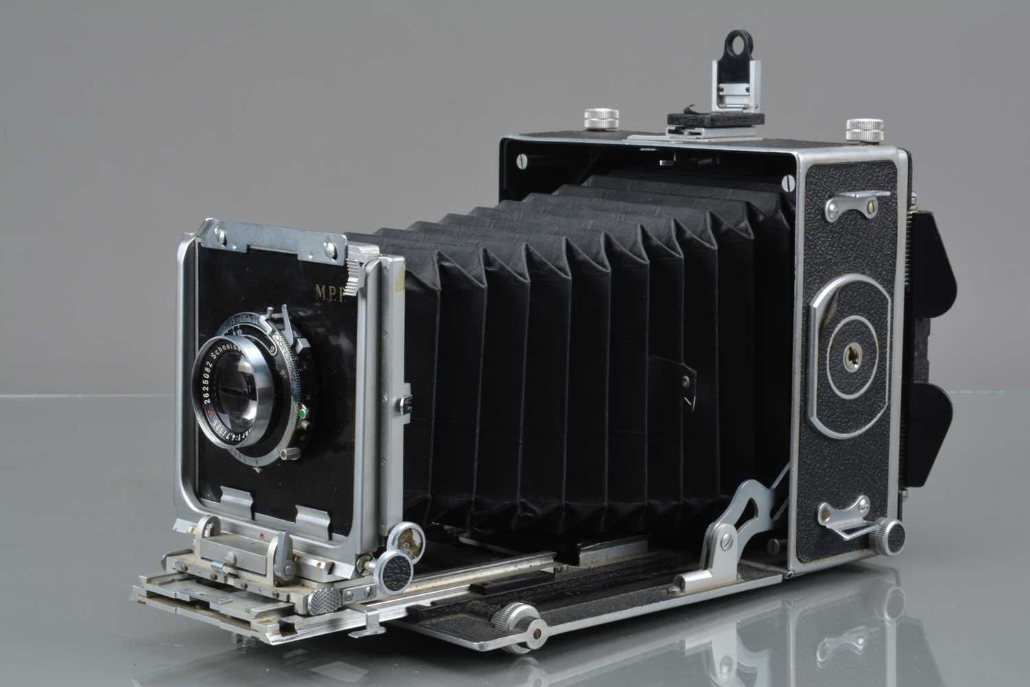 Lot 375 - A M.P.P. Mk VII 5X4 Camera