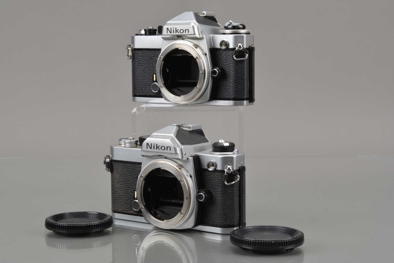 Lot 386 - Two Nikon SLR Camera Bodies