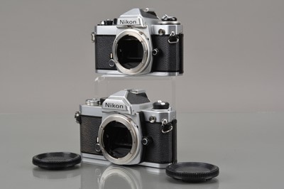 Lot 386 - Two Nikon SLR Camera Bodies