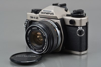 Lot 390 - An Olympus OM-4 Ti SLR Camera