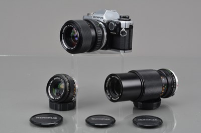 Lot 418 - An Olympus OM-10 SLR Camera