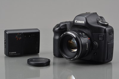 Lot 429 - A Canon EOS 5D DSLR Camera