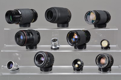 Lot 454 - A Group of Various Lenses