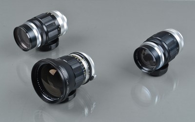 Lot 467 - Three Asahi Pentax Lenses