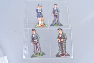 Lot 222 - Silver Screen Themed Postcards and Cigarette Cards Includes Chaplin and Laurel & Hardy