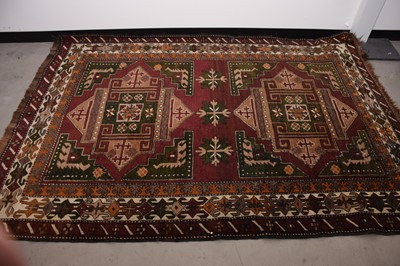 Lot 43 - A c1980s Turkish woollen carpet