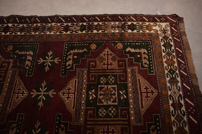 Lot 43 - A c1980s Turkish woollen carpet