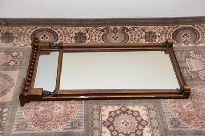 Lot 52 - A 19th century Regency style mirror