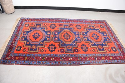 Lot 58 - A mid 20th century Middle Eastern woollen carpet