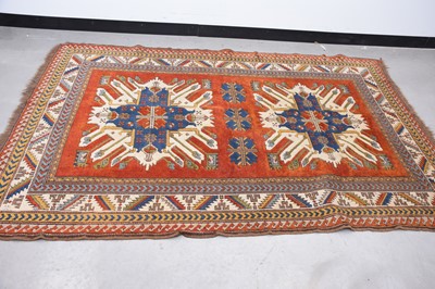 Lot 60 - A mid 20th century Middle Eastern woollen carpet