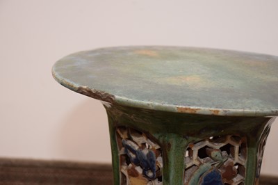 Lot 67 - A mid 20th century Chinese stoneware seat