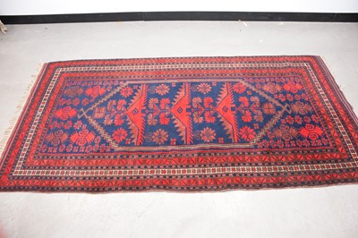 Lot 74 - A mid 20th century Middle Eastern woollen carpet