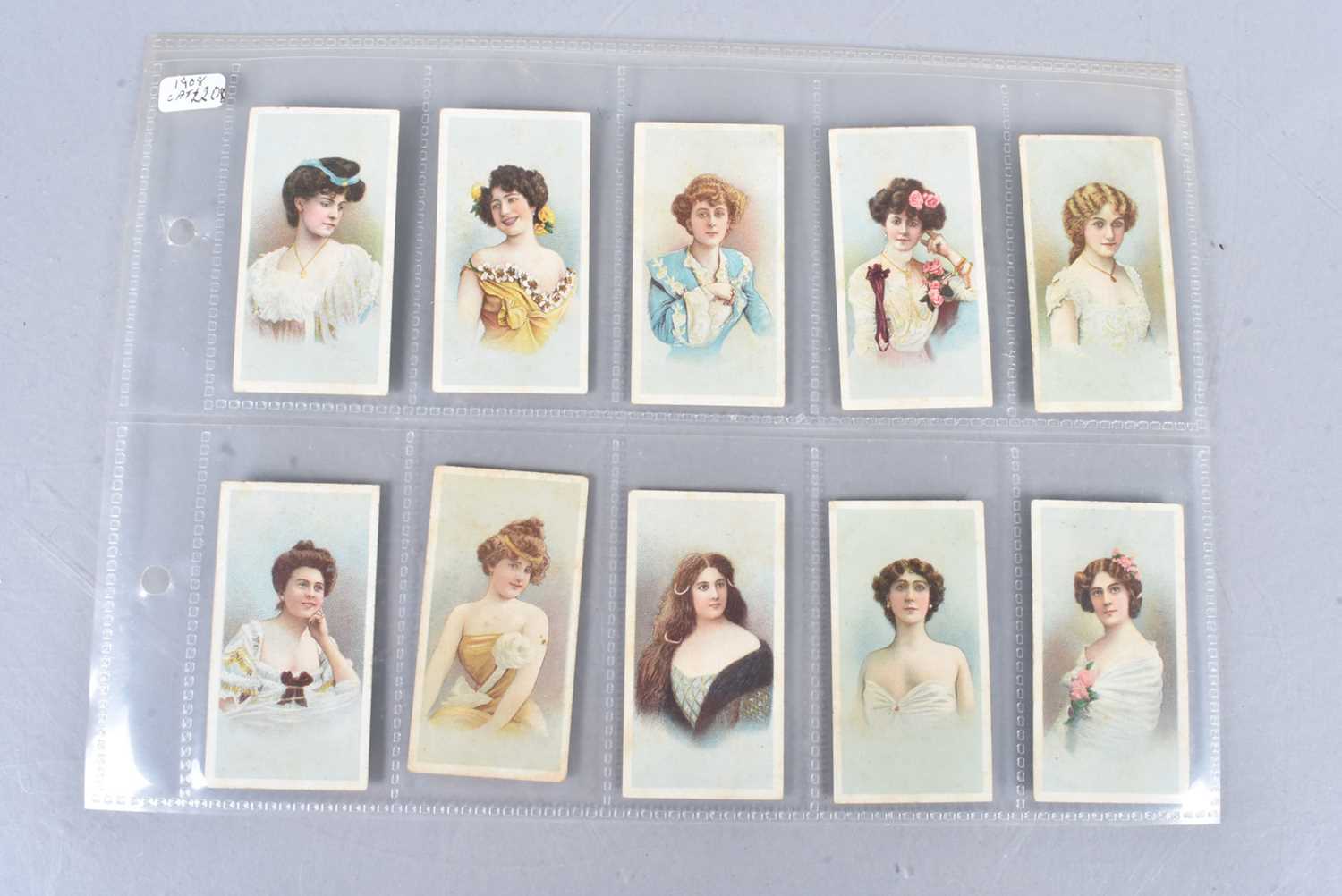 Lot 230 - BAT and Gallahers Beauties Themed Cigarette Cards