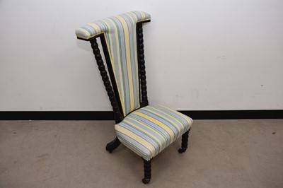 Lot 118 - A Victorian Aesthetic taste prie deux chair