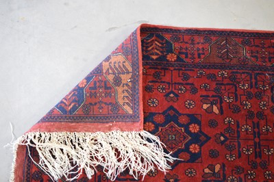 Lot 126 - A Chodur Turkoman hand-knotted wool runner rug