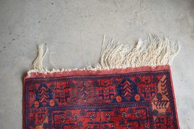 Lot 126 - A Chodur Turkoman hand-knotted wool runner rug